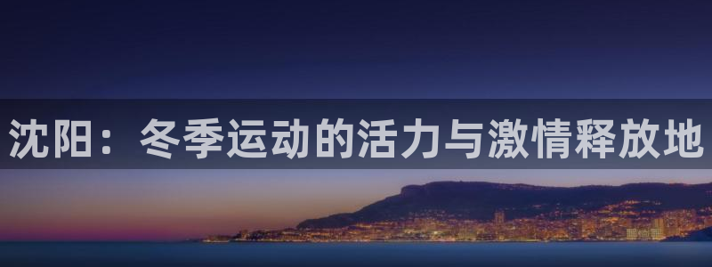 皇冠277体育：沈阳：冬季运动的活力与激情释放地